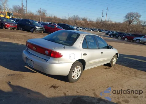 2004 Chevrolet Cavalier из США, поврежденный, VIN 1G1JC52F647309939